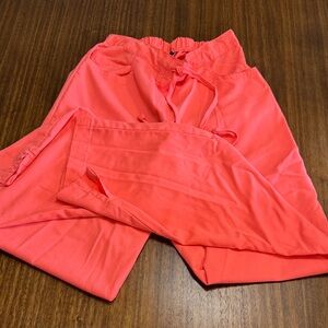 Grey's Anatomy Coral Drawstring Pants
